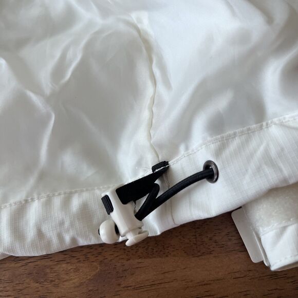 NWT ROXY X-Series Atomic Fireball Belted‎ Hooded Jacket White Size X-Small - Picture 8 of 16